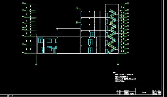 旅馆建筑设计施工图（毕业设计）_图1