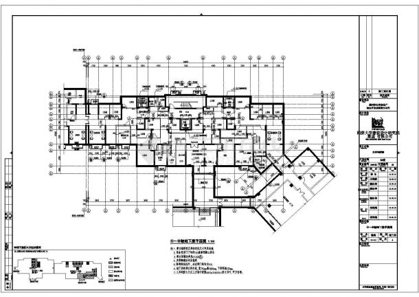 某小区住宅建筑CAD施工图-图二
