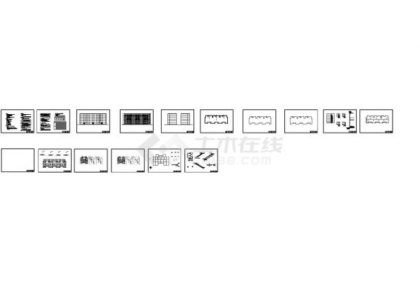 3329平米六层砖混住宅楼（计算书、建筑、结构图）-图一