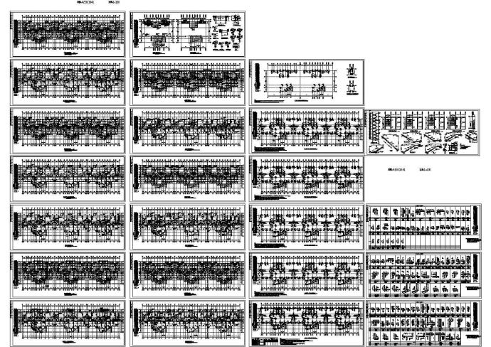 某纯剪力墙十九层住宅楼设计cad全套结构施工图（标注详细，24张图）_图1
