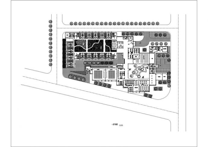 某地区缪旅馆建筑设计图纸（学生设计）_图1