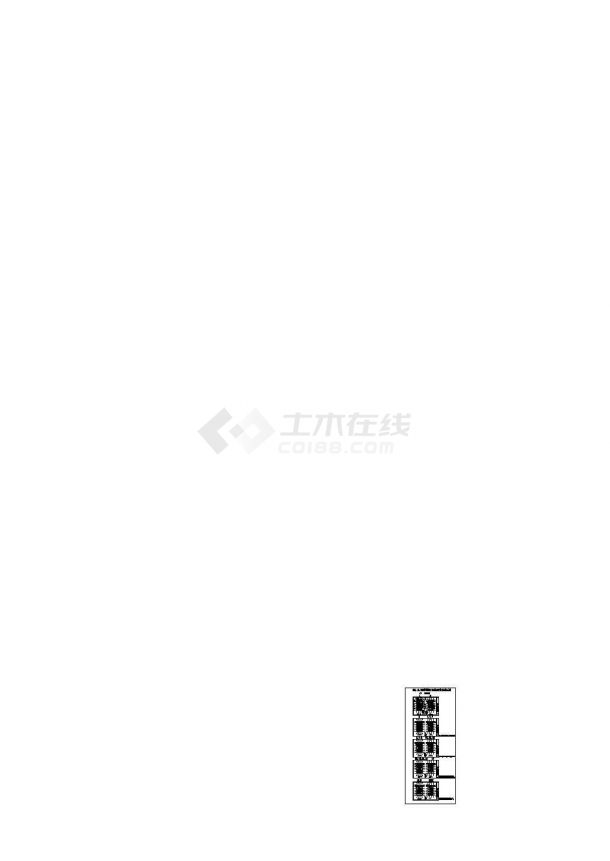 漕河泾开发区新建酒店西区商品房项目给排水设计图纸-图二