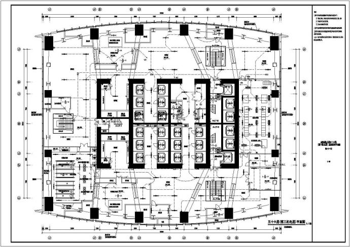 [广东]493米超高层地标性商业酒店办公综合体电气施工图纸（含设计说明）_图1