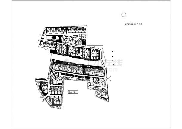 某花园居住区景观工程全套施工图，共70张-图一