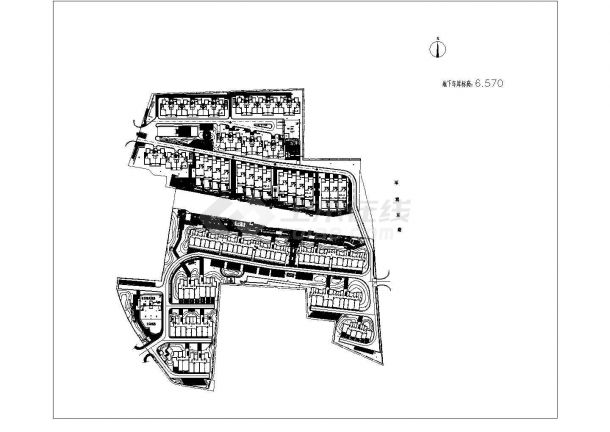 某花园居住区景观工程全套施工图，共70张-图二