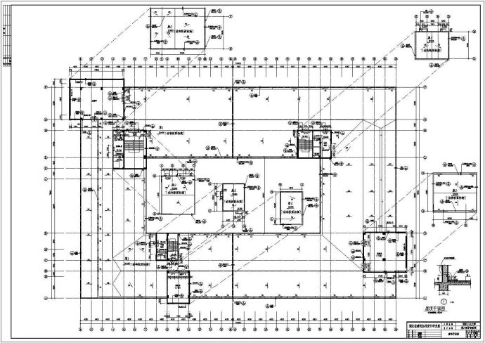 某地区高档住宅楼梯CAD施工详图_图1
