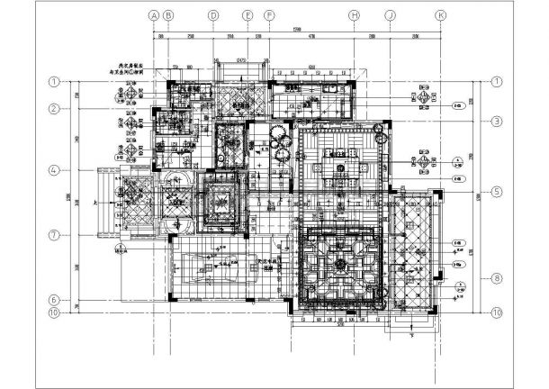 意式风格三层别墅施工图（含效果图），共100张-图二