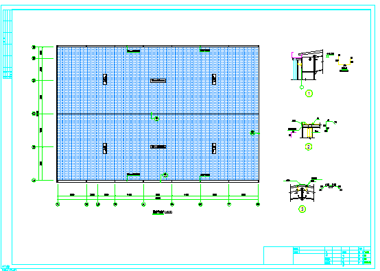 带夹层钢结构生产车间施工图(含建筑施工图)