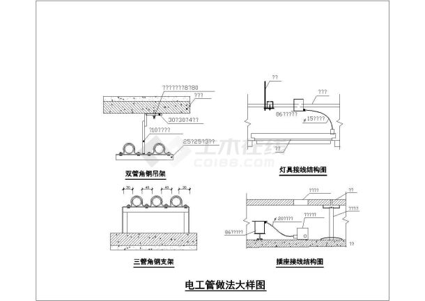 某地大型网路机房结构设计详图-图二