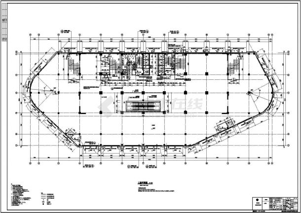 地上30层百货大楼建筑施工图，带地下两层-图二