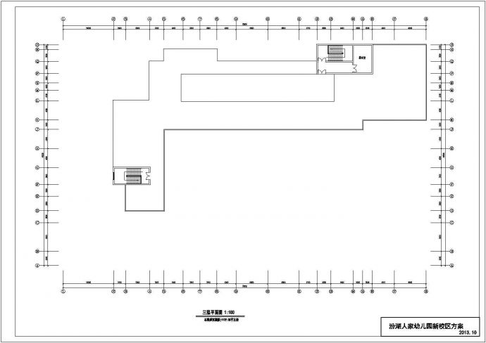 某地幼儿园建筑图及室内设计施工图_图1