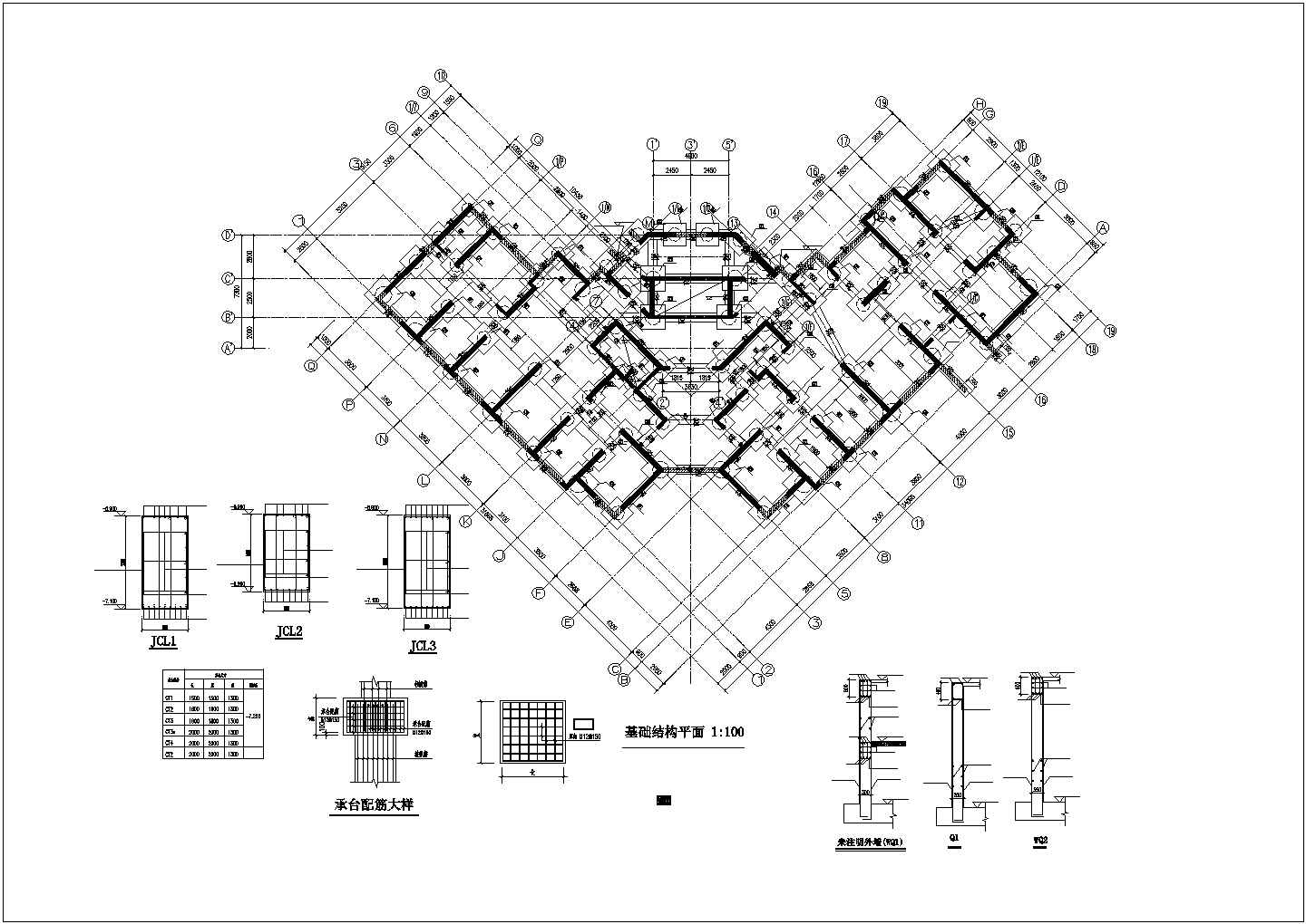 某34层剪力墙结构住宅CAD图