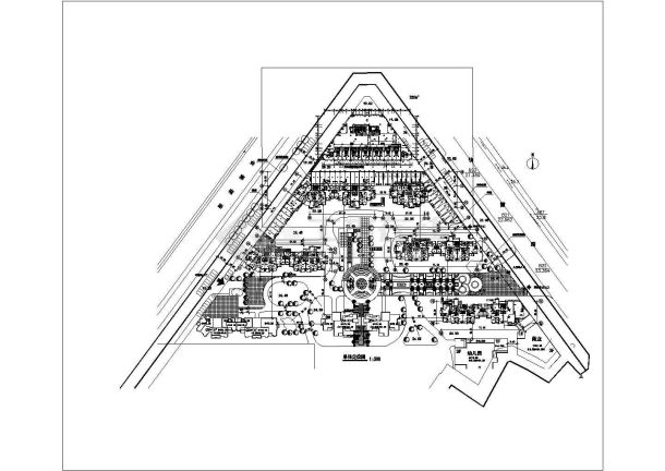 某楼盘的高层组合小户型建筑设计全图-图一