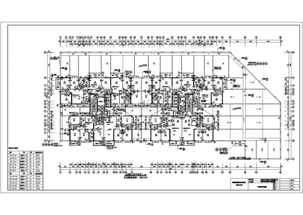 某地框剪结构高层住宅楼设计施工图-图二