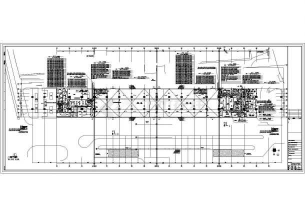 市政交通轨道工程电气设计施工图纸，共72张-图一