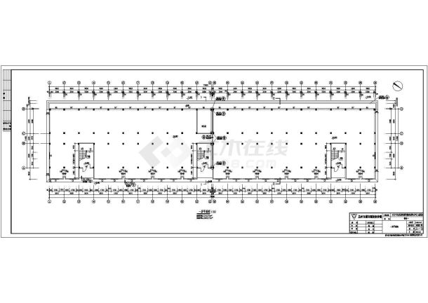 某六层混凝土框架结构宿舍楼建筑施工图-图二