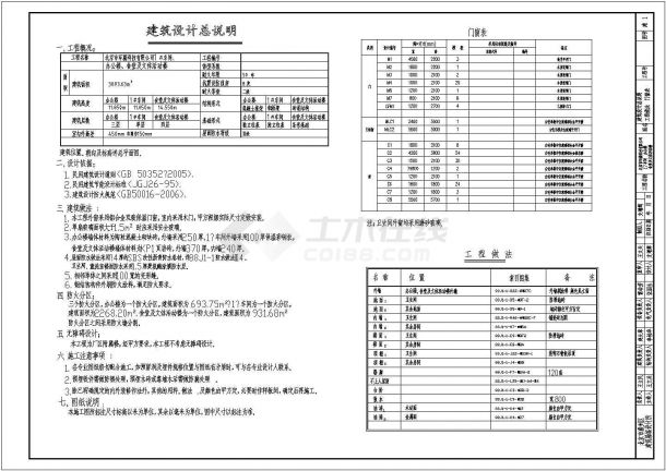 24米带吊车门式刚架厂房施工图-图一