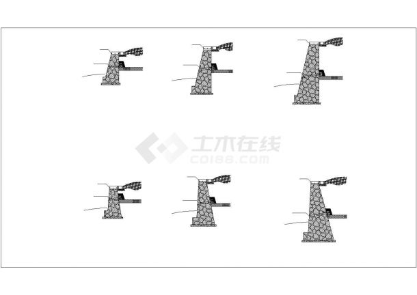 各类型室外景观设计通用大样标准化CAD-图一