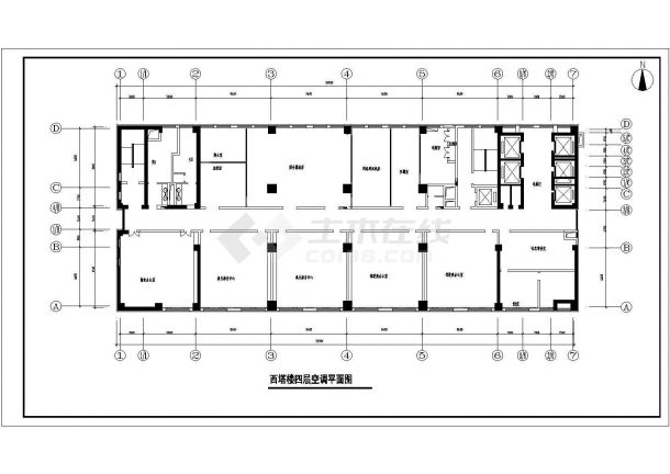 北京某行政办公楼建筑结构设计-图一