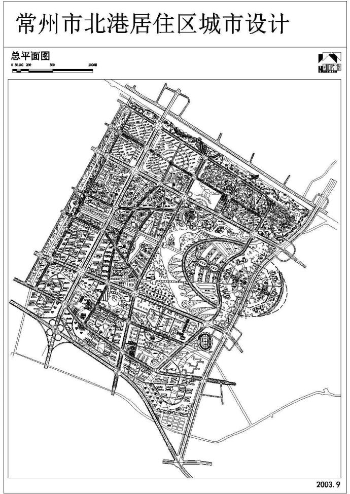 【常州】北港居住区城市设计（概念设计）_图1