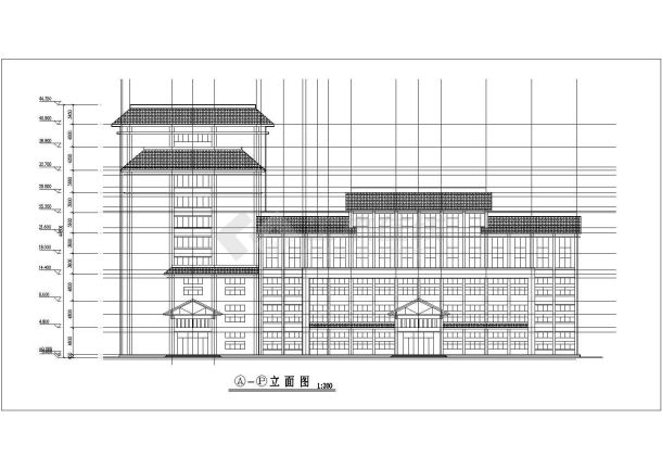 青州市某有限公司9层研展中心建筑设计图-图二