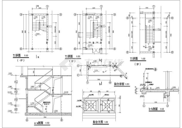 某地两层独栋别墅全套建筑设计施工图-图一