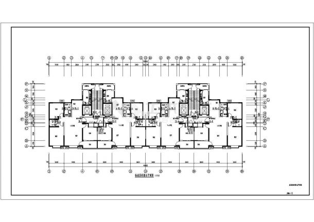 某地27层（地下一层）商住楼给排水消防施工图（12张）-图二