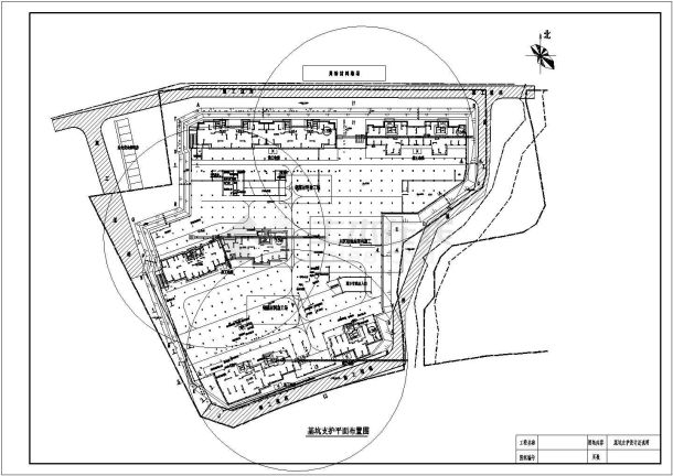 某小区连体地库基坑围护全套施工图-图二