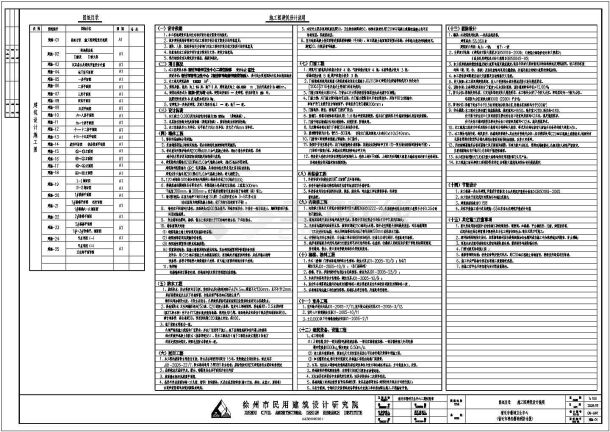 某地15层框架剪力墙结构住院部全套建筑施工图-图一