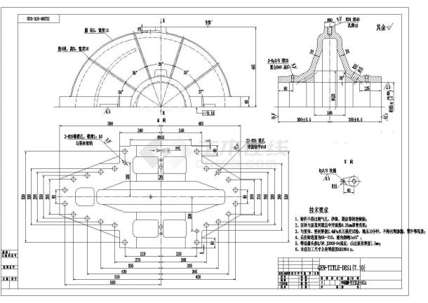 双吸离心泵DFSS200-670水力及结构设计-图二