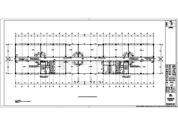 某地16层框架剪力墙结构科研办公楼部分建筑施工图-图二