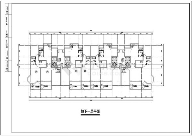 【长春】汉森香榭里小区花园6层电梯洋房建筑设计图-图二