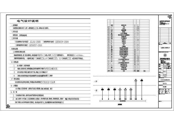 云南某两层公司厂房电气设计施工图纸_图1