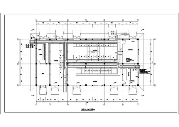 某工厂典型10/0.4kV变电所安装图纸-图二