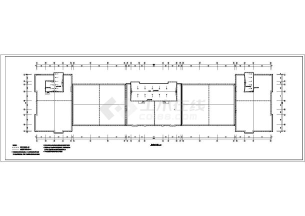 某中学综合教学楼电气设计全套图纸-图二