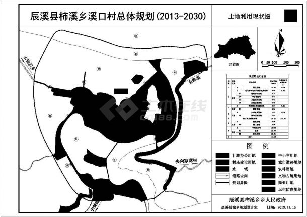 柿溪乡总体规划图（2013-2030）-图二