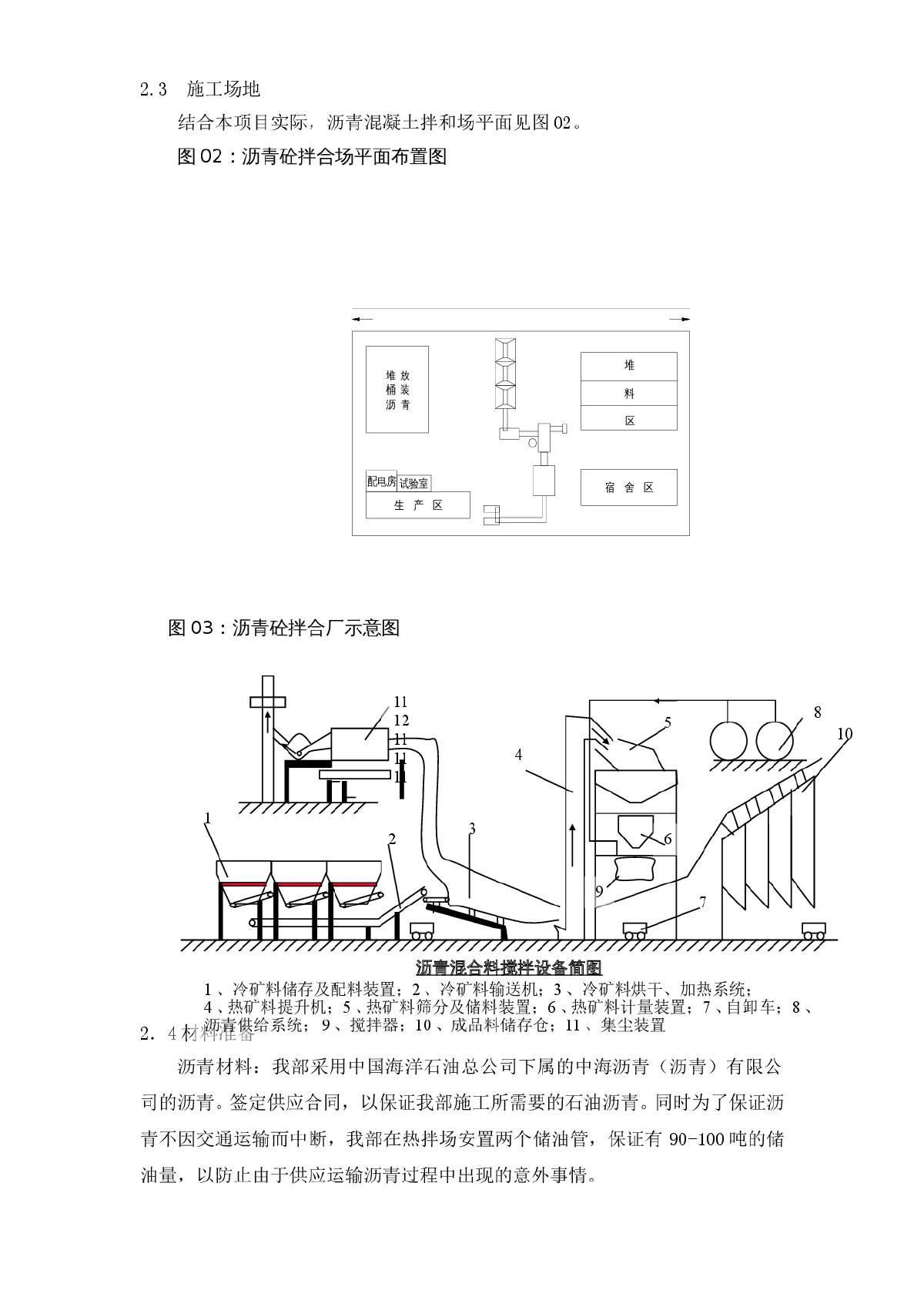 某道路工程路面沥青砼施工方案-图二