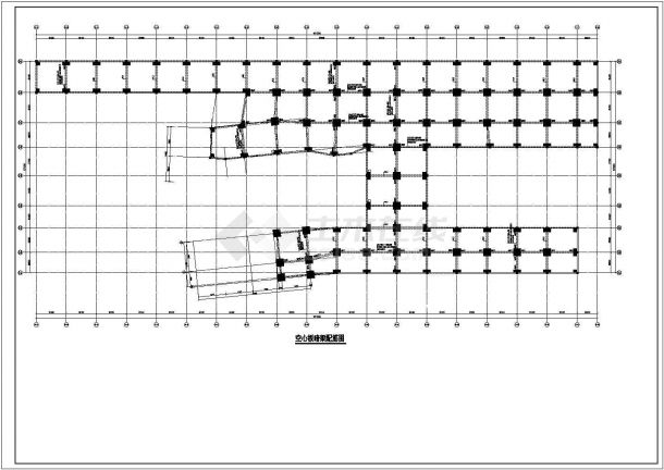 某项目BZS空腹复合楼盖全套结构设计施工图-图二