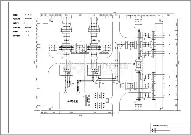 海河电厂u9电气主接线设计-图一