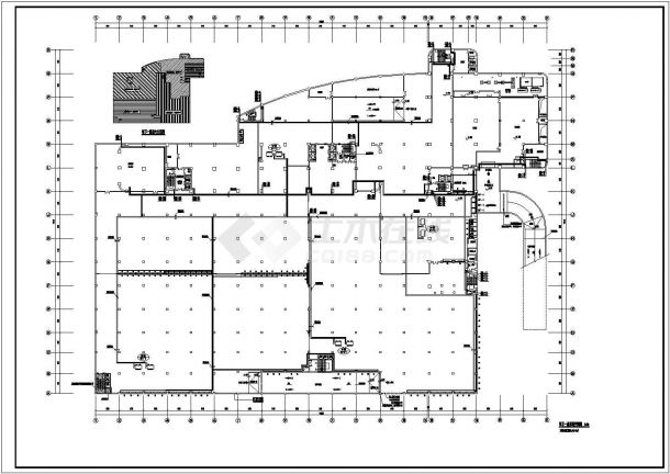 某办公综合大楼空调、防排烟、采暖施工图-图二
