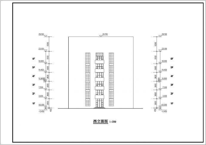 郑州市第六十三中学综合楼项目方案设计图_图1