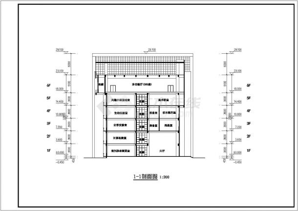 郑州市第六十三中学综合楼项目方案设计图-图二