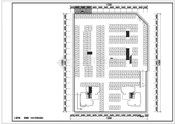 界石亲禾城26层规划设计总平面布置图及建筑平面图-图二