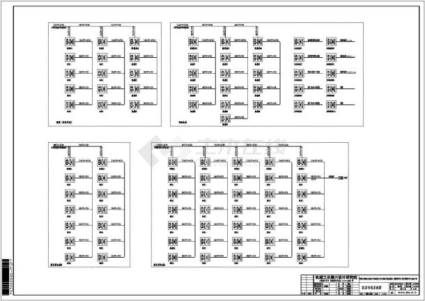 大连某地机房的弱电设计全套施工图-图二