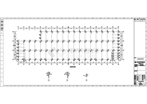 普洛斯物流仓储厂房钢结构设计施工图纸-图二