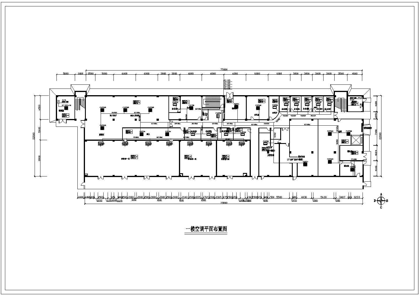 某外企VRV空调与新风设计施工图纸