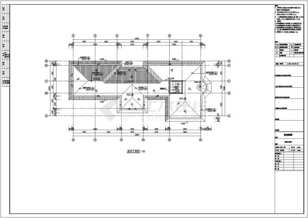 某小区三层欧式联排别墅建筑设计方案-图二