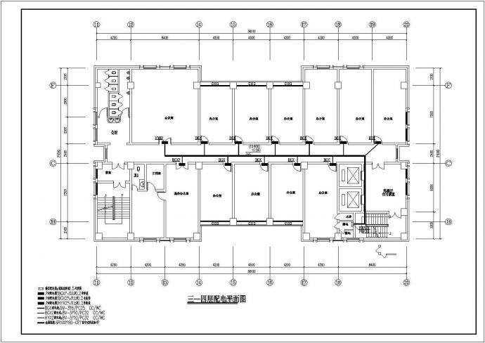 某高层综合楼项目电气专业设计施工图纸_图1