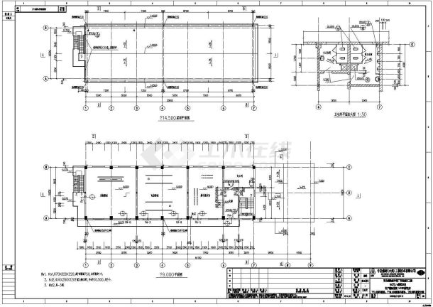 山东青岛某厂区2栋10KV配电所建筑设计施工图-图二