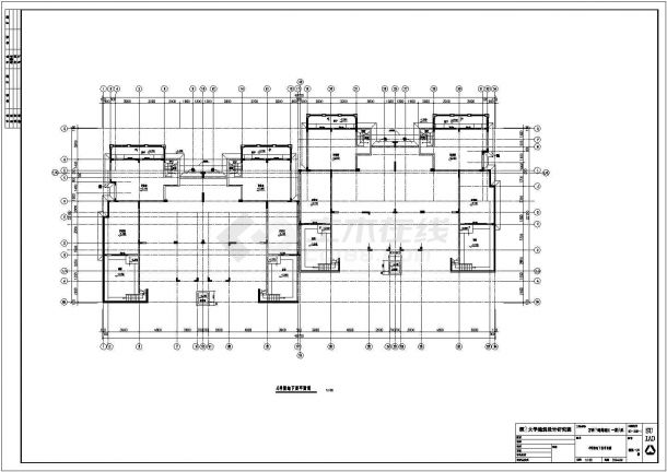 某地区多层住宅楼建筑方案设计图纸-图二